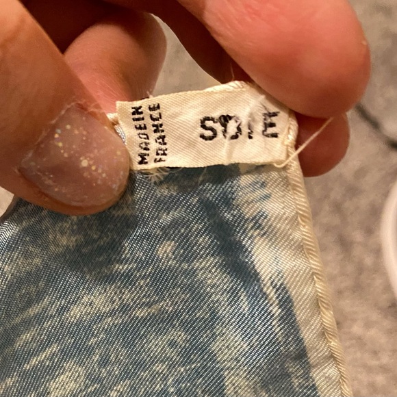 Vintage Jean Dessès Paris Silk Scarf - Picture 3 of 3